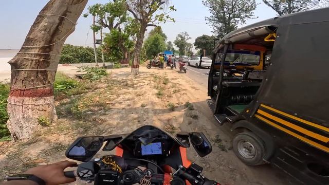 KTM DUKE 390 CRASH💔 On H!ghway | LADY Leg FAcTure😰 | PUBL!C Start F!Ght!Ng With US😡 | Kawa H2r 2024