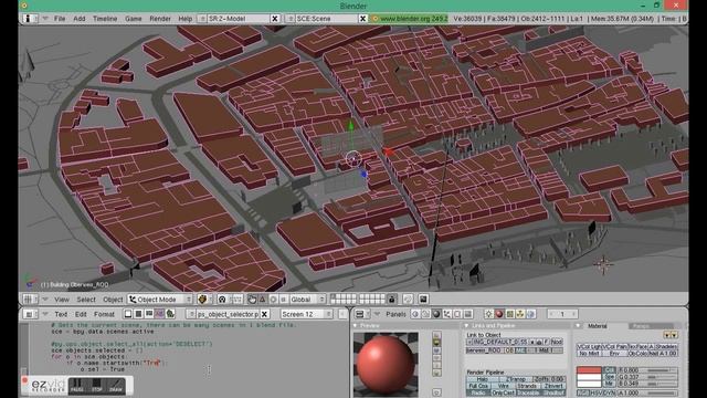 OpenStreetMap to Ogre using Blender to be used in OpenDS смотреть онлайн