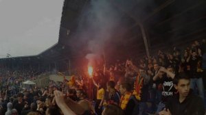 Трибуна тульских фанатов. Арсенал-спартак(3-0)