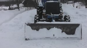 Трактор Т-40. Установка редукторного стартера. Запуск.