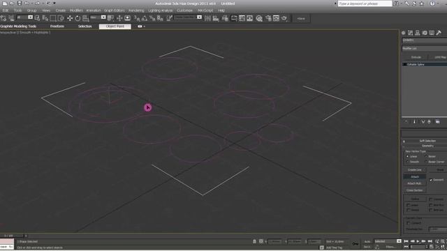 3D Max Design 2D modeliavimas 5 pamoka Attach ir Detach смотреть онлайн