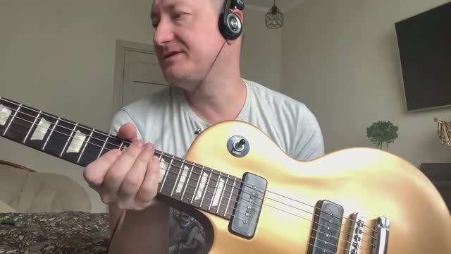 Gibson Les Paul 50s Gold top tribute p90 смотреть онлайн