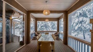 Баня из клееного бруса