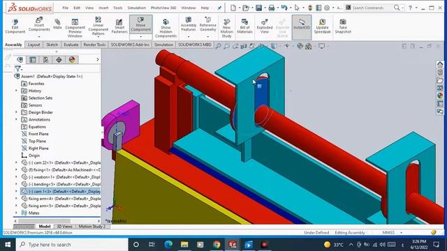 Manual Bending Design BY Used Solidworks-تنايه يدوي смотреть онлайн