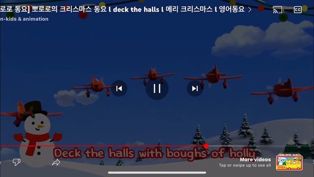 Deck The Halls Nursery Rhymes Songs For Kids PORORO The Racing Adventure