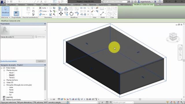 Revit 2016 | Aula 11| Pintura, Caixa de Corte e Materiais смотреть онлайн