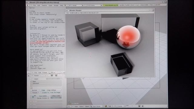 Blender on an SGI Indigo2 R10000 MAX IMPACT @ 195MHz смотреть онлайн