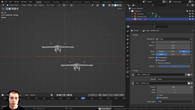 How to Use Video Reference Backgrounds in Blender (Tutorial) смотреть онлайн
