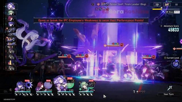 【Honkai: Star Rail】The Legend of Galactic Baseballer | Stage 6: Eternal Black Hole (SS Rank) смотреть онлайн