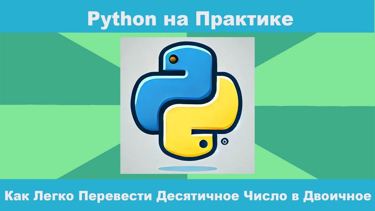 Python на Практике! Как Легко Перевести Десятичное Число в Двоичное! #python смотреть онлайн