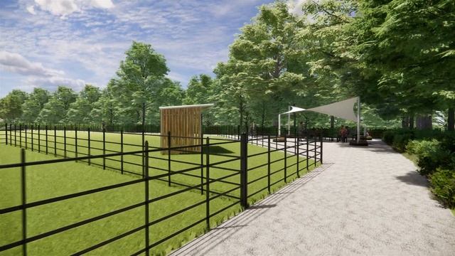 Revit / enscape - farm/activity centre смотреть онлайн