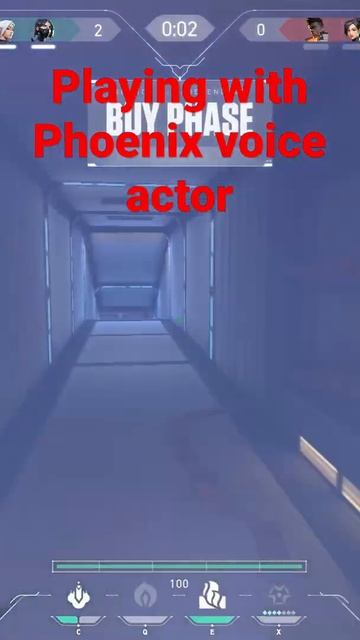 Playing with the Phoenix voice actor |#valorant смотреть онлайн