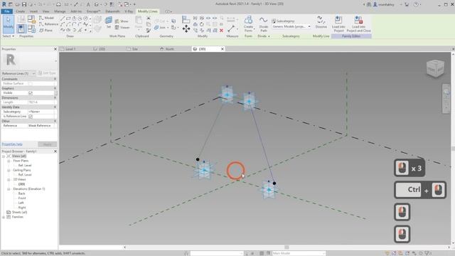 How to Make Adaptive Components in Revit? Waterfront Timber Bridge смотреть онлайн