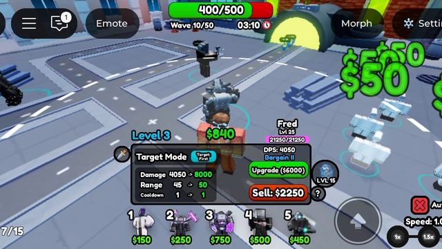 UPGRADED TITAN CINEMA, FRED в SKIBIDI TOWER DEFENSE смотреть онлайн