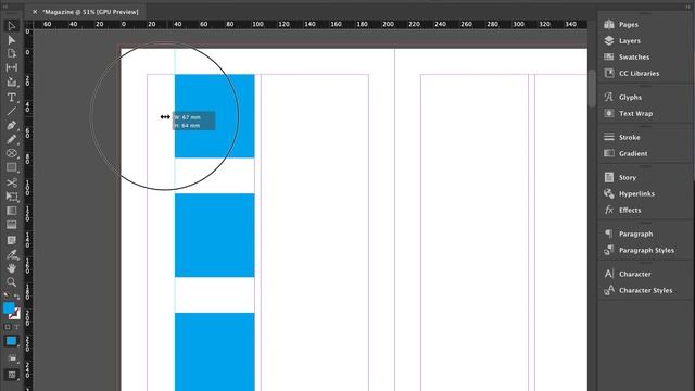 InDesign | 3 Lineaal, hulplijnen, voorvertoning смотреть онлайн
