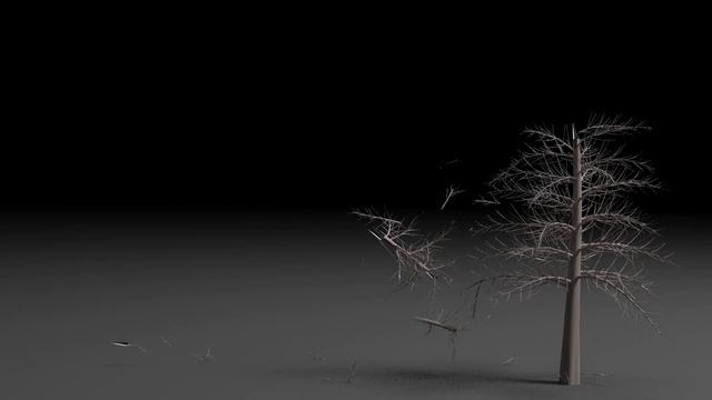 Tree break using #tyflow in #3dsmax смотреть онлайн