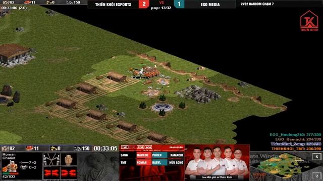 Trực Tiếp | Thiên Khôi Esports vs EGO Media | 2vs2 Random | BLV: RBS | 03/08/2024 смотреть онлайн