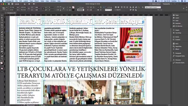 Color picking from a photo image on Adobe Indesign смотреть онлайн