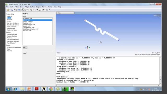 LearnCAx Soft Demo ANSYS FLUENT Model selection during problem setup смотреть онлайн