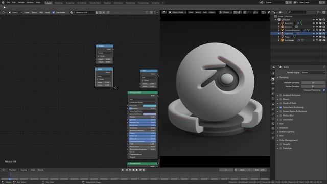 Blender 2.8 Eevee Tutorial - EPIC SCI-FI MATERIAL - Random Materials w/ Kai [005] | TutsByKai смотреть онлайн