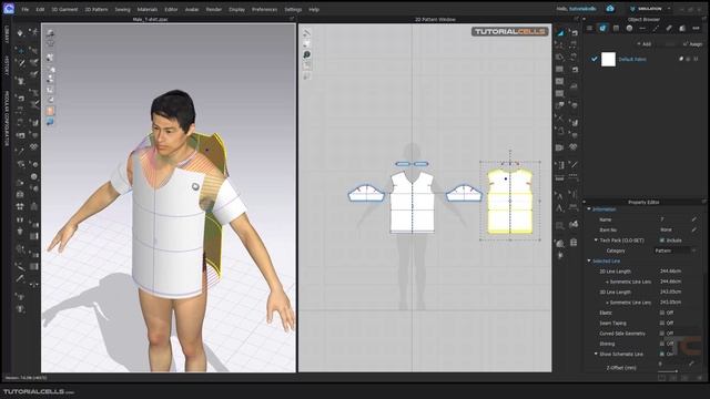 0008. re drape & reset 2d 3d arrangement cloth tool in clo3D смотреть онлайн