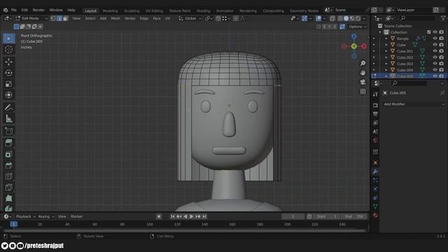 Create Your First Character in Blender | Class 03 | Female Character | In Hindi смотреть онлайн