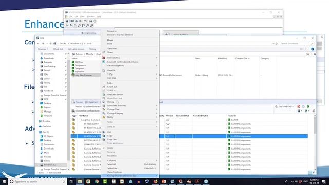 Webinar Wednesday What's New in SOLIDWORKS 2019 Innovative Collaboration Tools with PDM смотреть онлайн