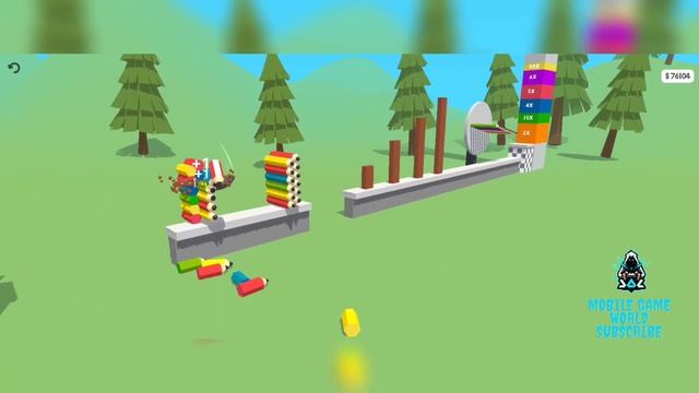 Slice It All 3D-Horizontal Gameplay-New Knife-All Levels (94)-MAX LEVEL Android,iOS #Shorts смотреть онлайн