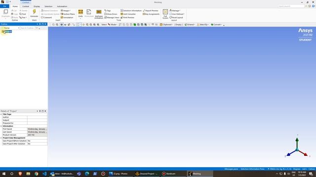 Modeling Radiation and Natural Convection, Ansys Fluent, Part 1, Meshing смотреть онлайн