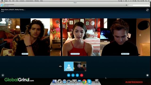 The Unfriended Cast Talks Fight Videos, Drake and Skype Movies смотреть онлайн