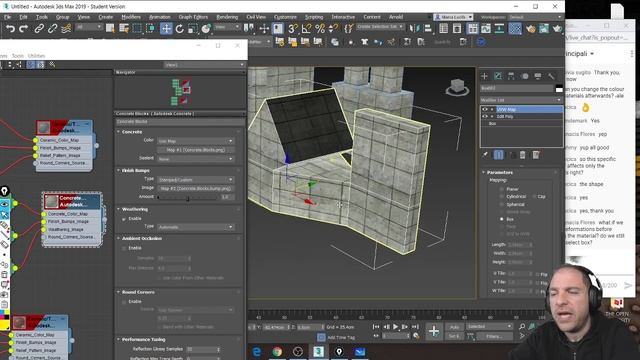 3ds class WEDNESDAY - MATERIALS UVW MAP rubik's cube homework смотреть онлайн