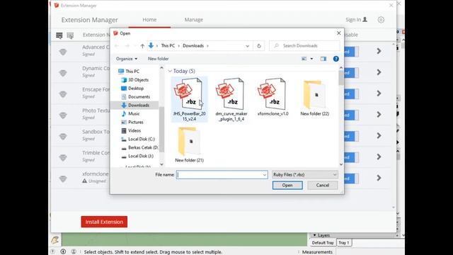 #sketchup #installPlugin Cara Install Plugin Offline SketchU смотреть онлайн