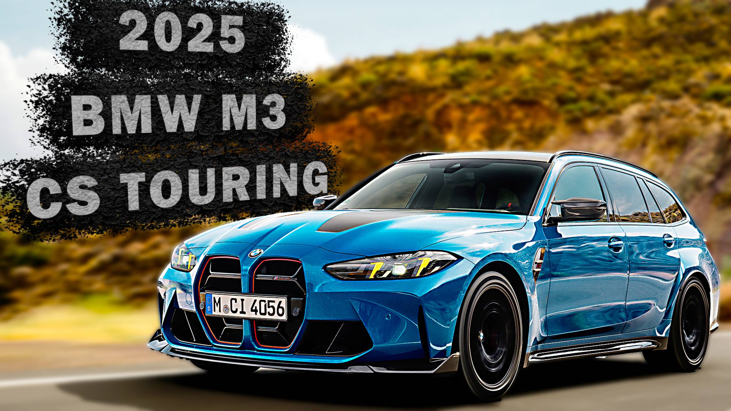 2025 BMW M3 CS Touring: высокопроизводительный универсал для ценителей! смотреть онлайн