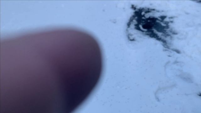 Новости с пруда.Малек замерзший в лунке смотреть онлайн