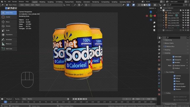 Blender Tutorial - Shadow Catcher and Alpha Over смотреть онлайн