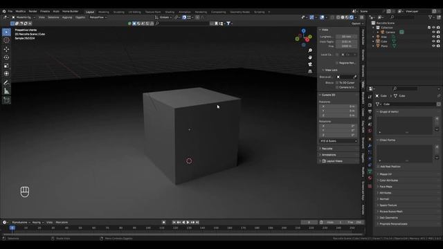 Corso Completo di Blender in italiano - Lezione 4: Interfaccia e Hotkeys смотреть онлайн