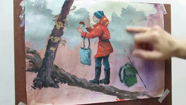 Композиция 1 класс ЗК целостность грибник Дроздов А.С.