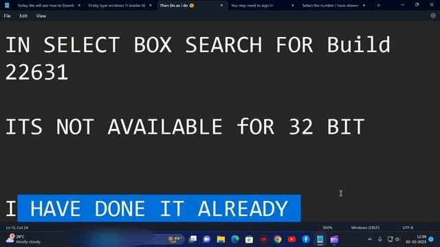 How to download windows 11 23h2 for free смотреть онлайн