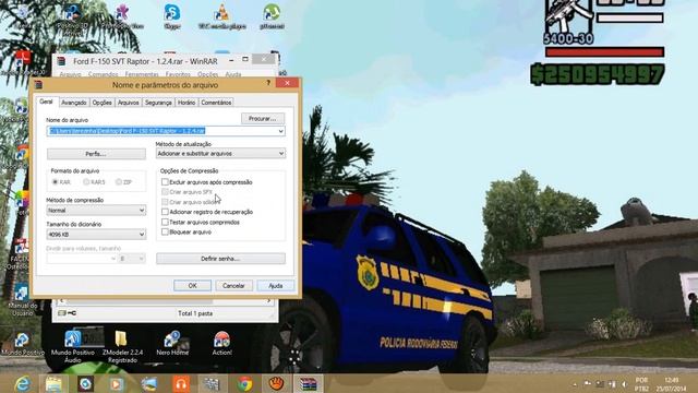 Como colocar senha na pasta usando o Winrar 5.01 смотреть онлайн
