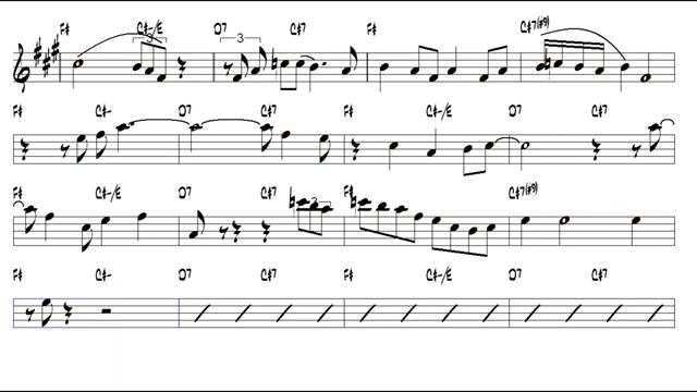 Wade In The Water Traditional arr Eva Cassidy Alto Sax смотреть онлайн