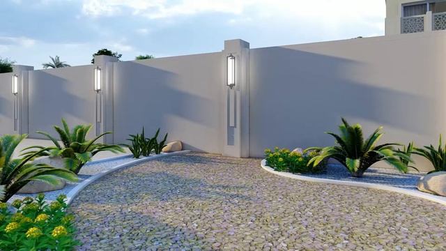 02 VILLA LANDSCAPE DESIGN CONCEPT | Sketchup 2019 & Lumion 11 смотреть онлайн