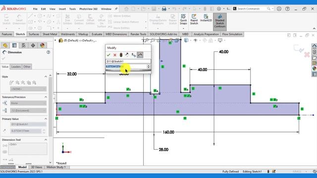 05 Solidworks Practice Exercise | Hole Wizard| Diametric Dimensioning смотреть онлайн
