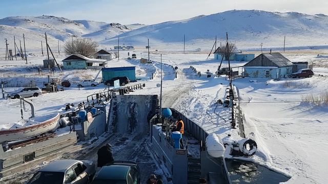 Паром. Курчумская переправа. ВКО