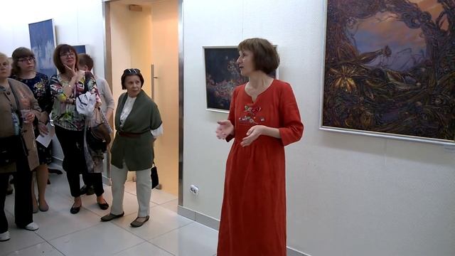 "ПОГОНЯ за ускользающей мыслью" - персональная выставка художника Евгения Маслова смотреть онлайн