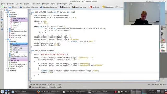 Write your own Operating System 18: Network continued смотреть онлайн