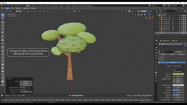 How to create a Low Poly Tree in Blender 2.8 смотреть онлайн
