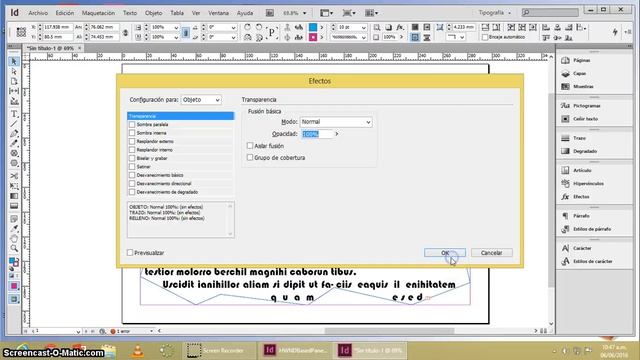 Indesign: Letra Capitular смотреть онлайн