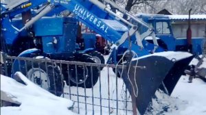 Гидрораспределитель Р-80 изТамбовской области от Александра.Часть3. Испытания на тракторе.