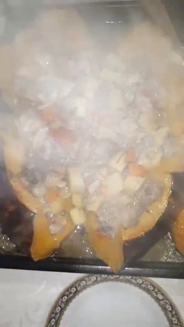 Мясо в тыкве готова