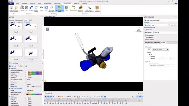 SOLIDWORKS Composer: Interactive and Video Animations смотреть онлайн